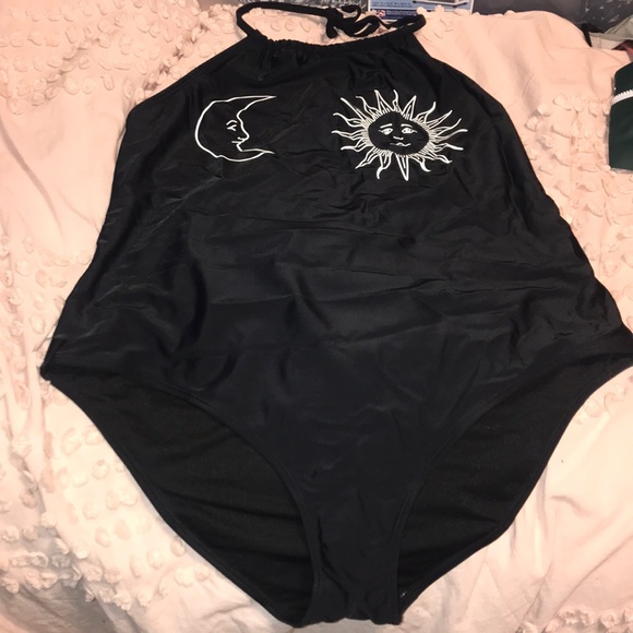sun and moon bathing suit